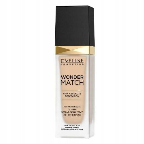  EVELINE COSMETICS WONDER MATCH 10 LIGHT VANILLA FACE FOUNDATION 30ml