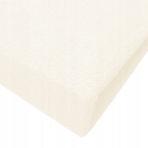  Drap éponge sans élastique 160x200, épais, traditionnel PREMIUM écru