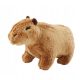  18cm imitation capybara plush toy fluffy capybara soft