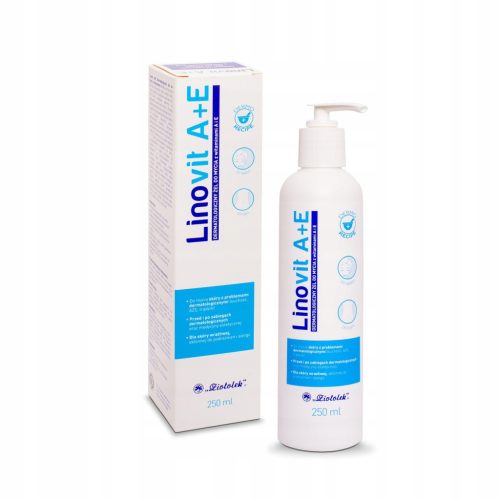 Linovit A+E Dermatological Cleansing Gel with Vitamins A & E for Sensitive Skin