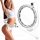  Hula hoop with studs Athler 114 cm white