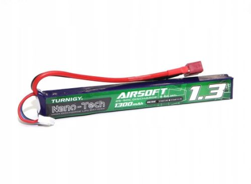  BATTERY LI-PO battery 7.4V 2S 1300mAh 25C/50C TURNIGY NANO-TECH ASG