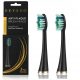  SEYSSO Gold Black Anti-Plaque Sonic Toothbrush Tips, 2 Pack