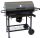  LANDMANN CHARCOAL GRILL TROLLEY WITH CAST IRON GRID COVER CAST IRON GRID