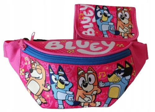  BLUEY hip bag + pink wallet as a gift