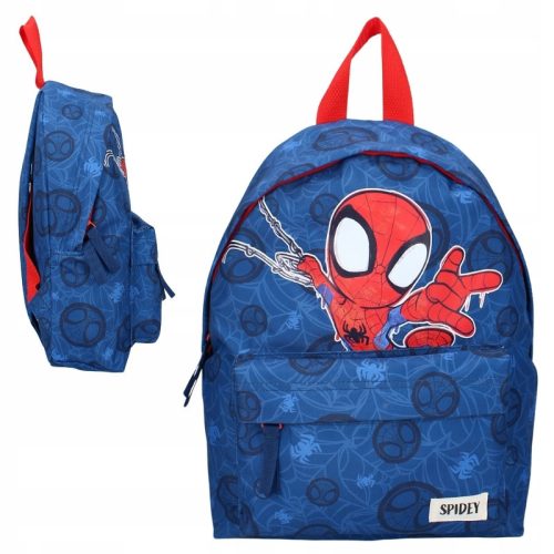  Kindergarten backpack with one compartment, Spiderman, Rajskihouse, boys, girls, unisex, shades of blue, multicolored