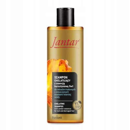  Jantar Chelating shampoo with amber extract 5in1 for dull and damaged hair