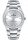  Edox Les Bemonts 57004-3AIN 30mm SILVER SWISS MADE Ladies Watch