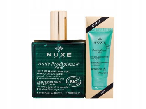 NUXE Huile Prodigieuse Neroli Body Oil and Shower Gel Set, 100ml + 30ml