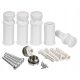  Mounting kit/hangers for towel rail bathroom radiator