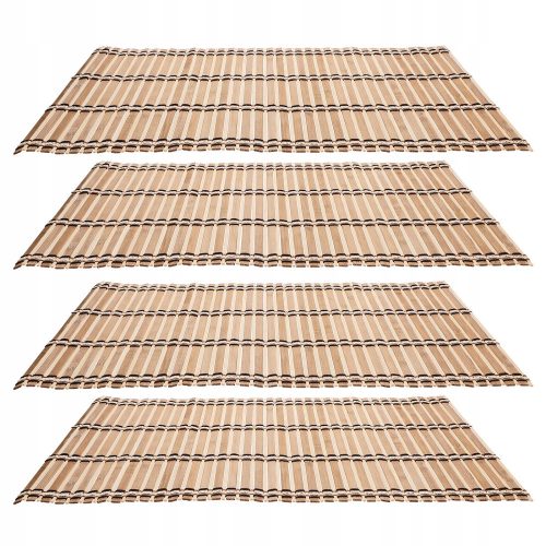  Bamboo placemats, decorative for the dining room