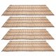  Bamboo placemats, decorative for the dining room