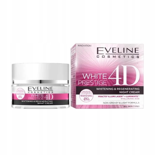  Eveline Cosmetics White Prestige 4D 0 SPF Night Anti-Imperfection Face Cream 50 ml