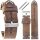  Tekla T-076.03 20mm Vintage Leather Watch Strap