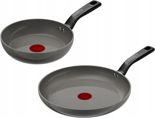  Set of Tefal Change ceramic frying pans 20/28 cm with non-stick coating