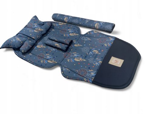  LE BUBU REVERSIBLE INSERT CUSHION FOR THE STROLLER