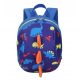  ModernMall Multi-compartment Kindergarten Backpack for Boys. Red tones