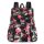  New women's backpack with butterflies and flowers