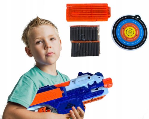  Soft Foam Dart Toy Gun with Target +20 Darts +8 Years