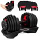  Coated/rubberized adjustable dumbbells Sapphire 1x 24 kg