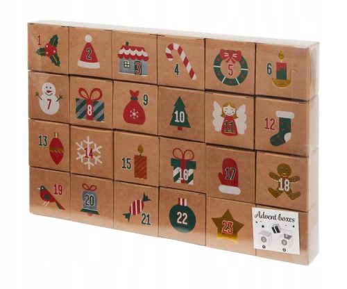  Advent calendar, jewelry box, 24 pieces