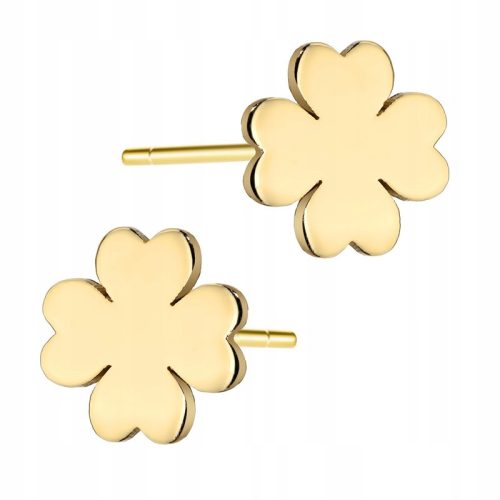  Gold earrings CELEBRITY CLOVER pr.585 JESO