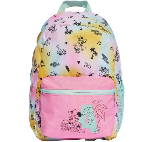  ADIDAS DISNEY CITY SCHOOL SPORTS BACKPACK PINK AND ORANGE IU4857