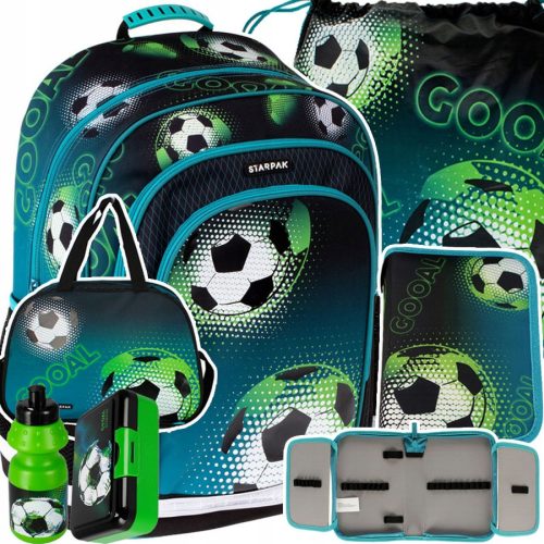  Starpak 469308 Football School Backpack with Multiple Compartments + 4 more products