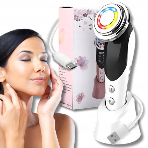  UNNECESSARY MESOTHERAPY 7in1 ELECTRIC FACIAL MASSAGER EMS LIFTING LED