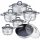  pot set frying pots induction set