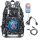  LARGE WATERPROOF USB BACKPACK A4 PSG PARIS PATTERN