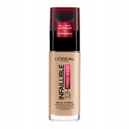  L'Oréal Paris INFAILLIBLE 32H 125 Natural Rose Face Foundation 30ml SPF 21-30