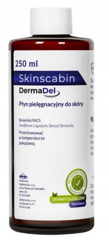 Skinscabin Skin Protection Liquid for Scabies & Rashes, 250 ml
