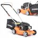  Handy petrol lawn mower with basket, 80 cm³ capacity. Basket 40 l 41 cm