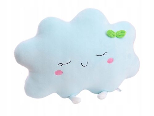  PILLOW MASCOT PLUSH TOY SWEET CLOUD BLUE 50 cm