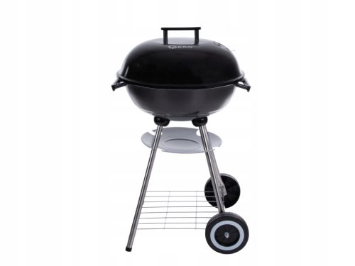  39CM ROUND CHARCOAL GRILL WITH LID AND COVER GEKO G80512