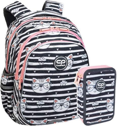 SCHOOL BACKPACK, SCHOOL BACKPACK FOR A GIRL WITH CAT