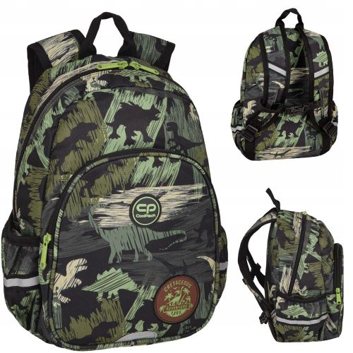  CoolPack school backpack with one compartment Brown and beige tones, Green tones, Multicolored 10 l