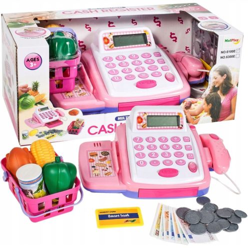  SHOP CASH REGISTER for children MONEY BASKET