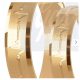  GOLD WEDDING RINGS Life Line PR 375 5mm PAIR