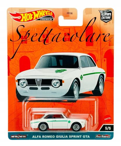  HOT WHEELS 2021 SPETTACOLARE ALFA ROMEO GIULIA SPRINT GTA 5/5 HKC50 1:64