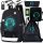 Multi-compartment Reflective School Backpack with Fluorescent Features and USB Port - 7-in-1 Set