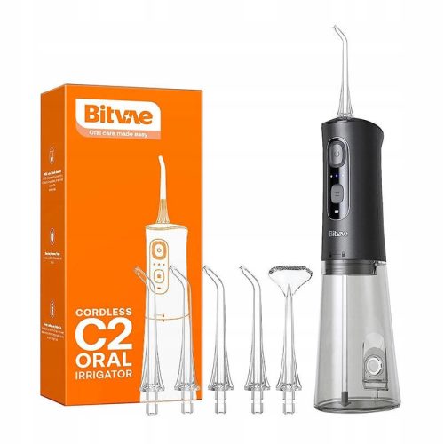  Bitvae C2 Irrigator with nozzle set (black)