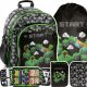  School Backpack with Multiple Compartments Minecraft Paso Black, Grey and Silver Tones, Green Tones, Multicolored 18 l + 6 more products