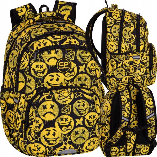  COOLPACK CAPACITY SCHOOL BACKPACK YOUTH PICK BE HAPPY BUZKI