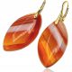  Beautiful Earrings Carnelian Natural Gold Silver