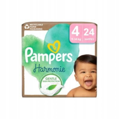  PAMPERS Harmonie Baby 4 diapers (24 pcs.)