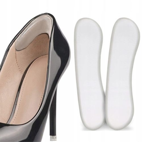  SILICONE GEL HEEL CUP GLUED INSERTS FOR HEEL RUBBING HEELS