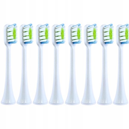  8x attachments for Berdsen Sonica B3 sonic toothbrush replacement 5164 white