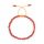  Women's String Bracelet Natural Stone Carnelian 4mm